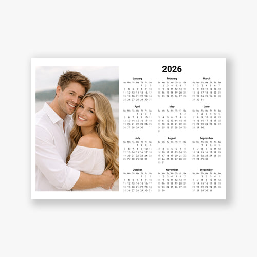 Customised Magnetic Sheet Calendar – Flexible Photo Magnet