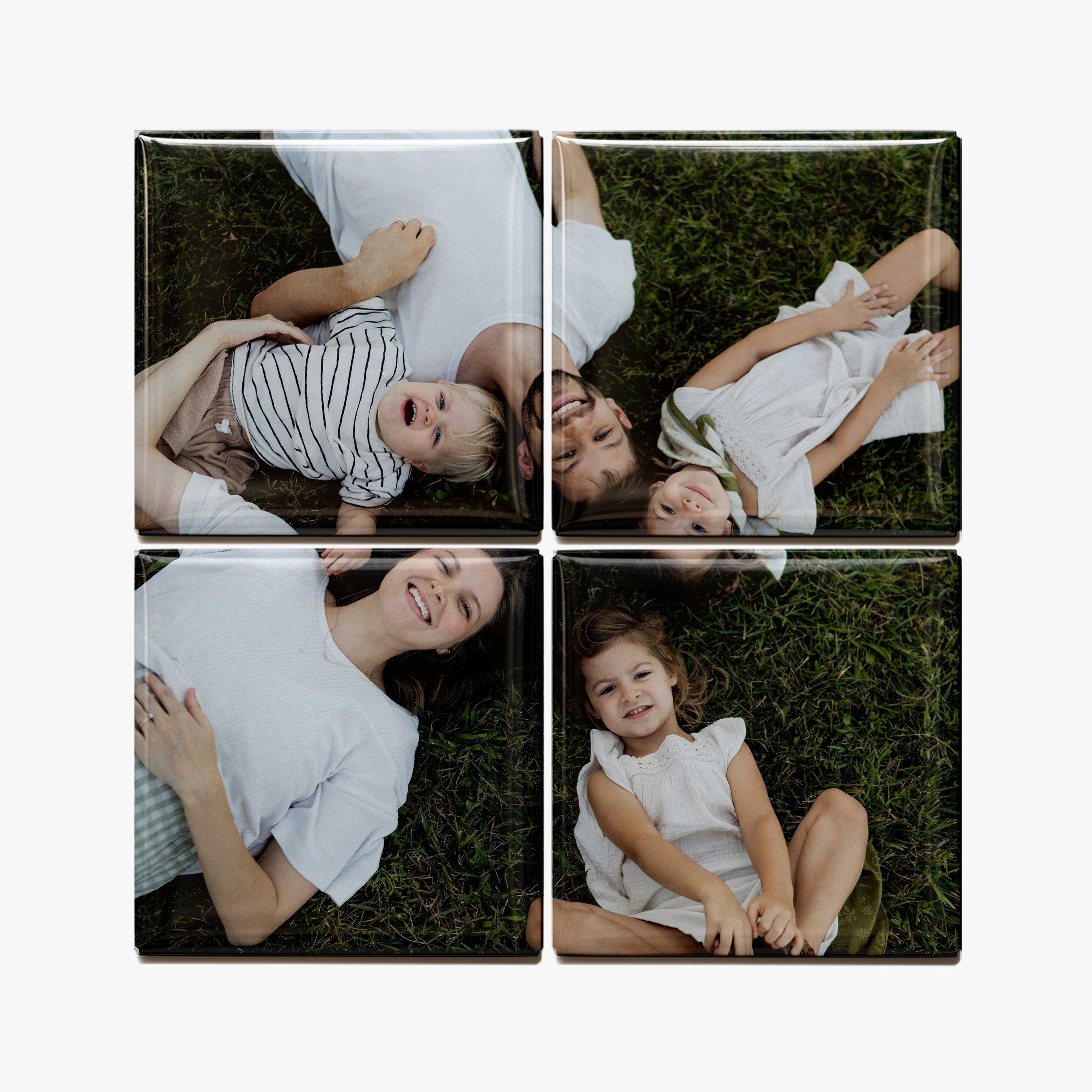 Customised Mosaic Magnets – Set of 4