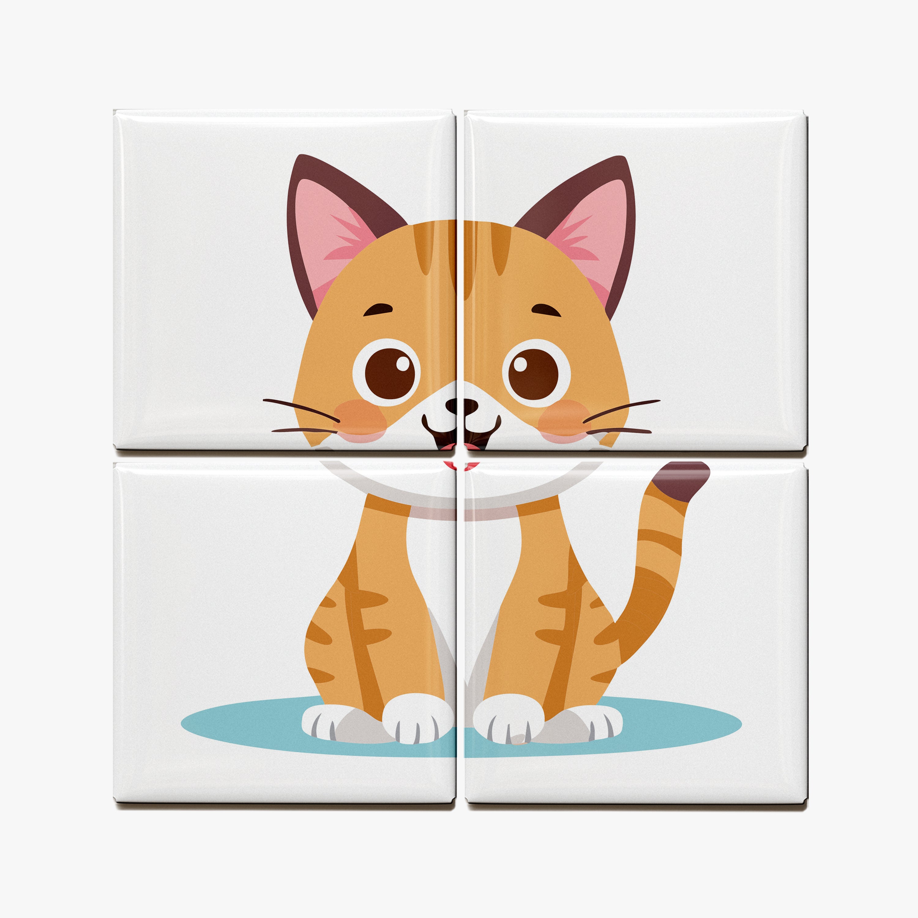 Puzzle Magnets – Set of 4